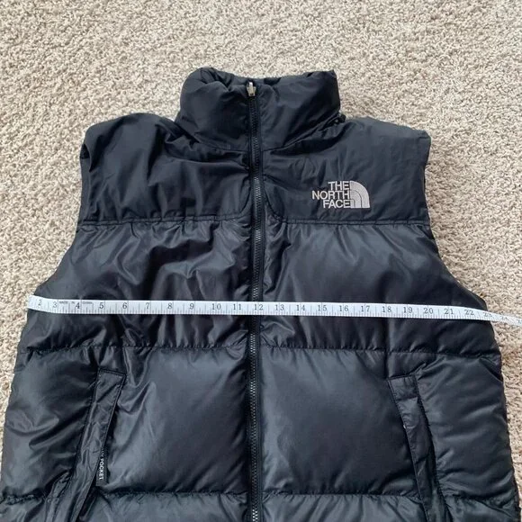 the north face retro nuptse logo down vest ⚡️ large